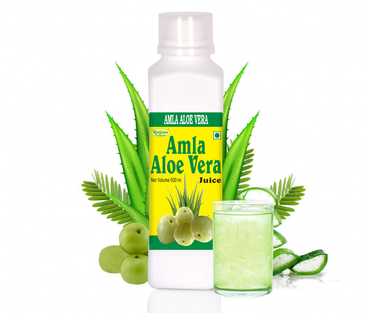 BIOGREEN AMLA ALOEVIRA JUICE 500ML