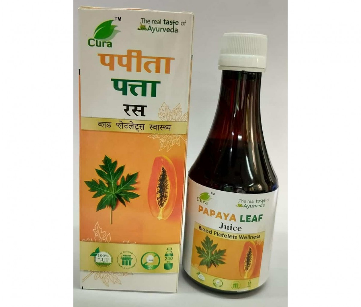 CURA PAPAPA LEAF JUICE 200ML