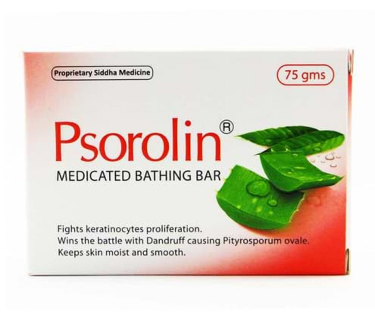 Dr. JRK's PSOROLIN SOAP  BAR 75 GM