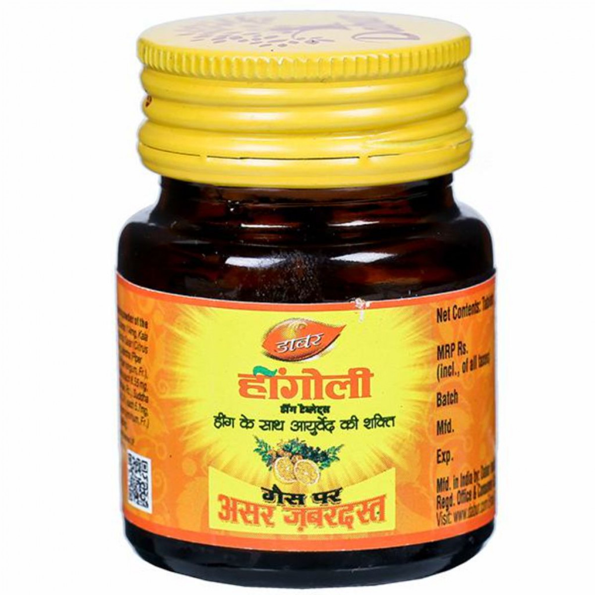 Front image of Dabur Hingoli 90 Tab
