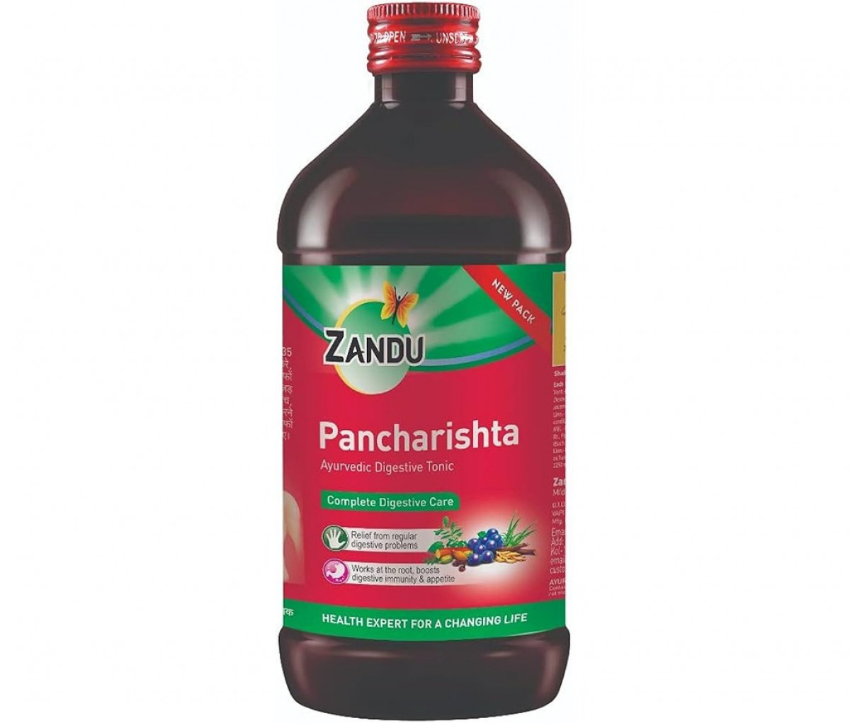 Front image of Zandu Pancharishta 650ML