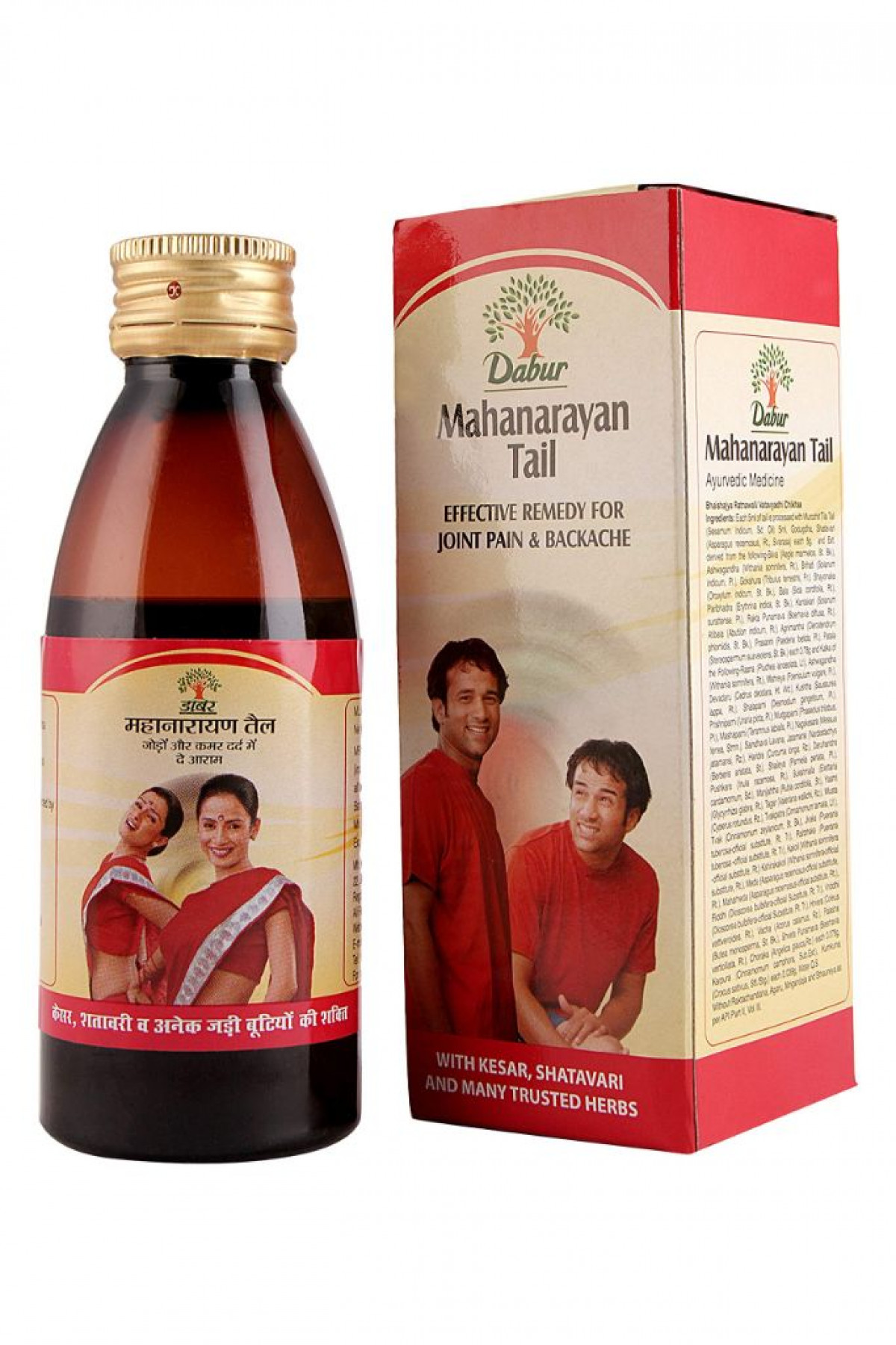 Front image of Dabur Mahanarayan Tail 100ml