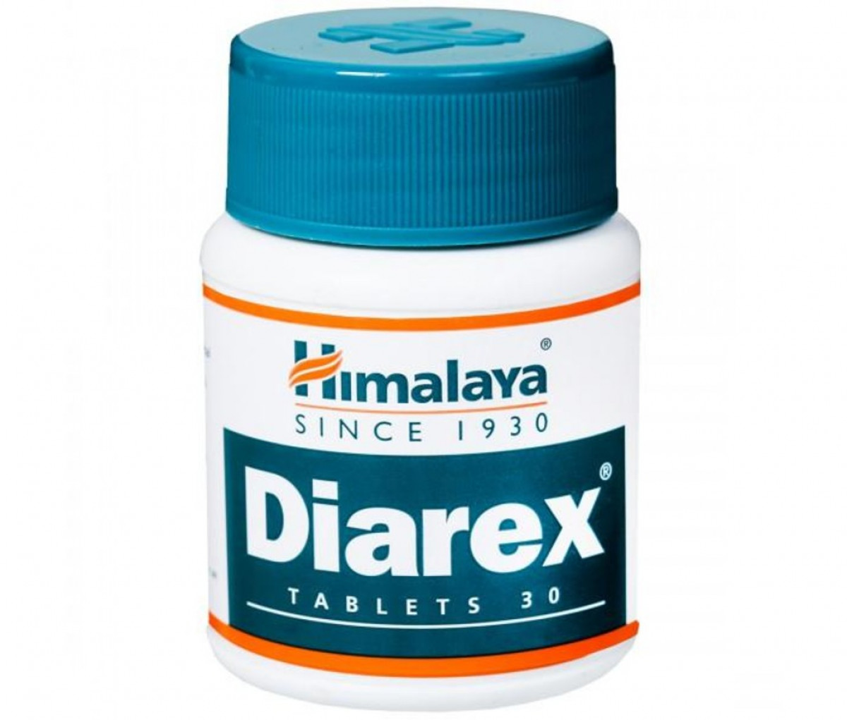 Front Image of Himalaya Diarex 30 Tabs