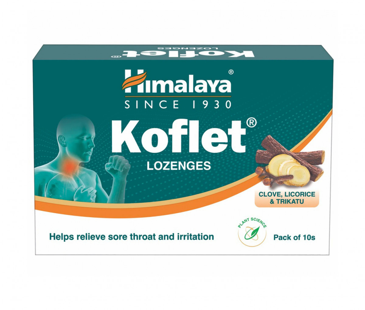 Front Image of Himalaya Koflet Lozenges 10