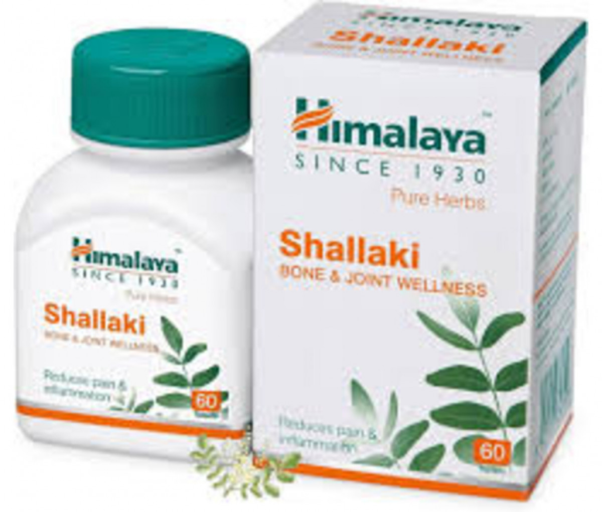 Front image of Himalaya Shallaki 60 Capsules.