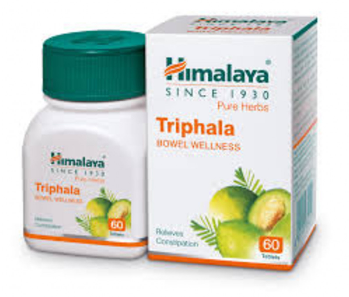 Front image of Himalaya Triphala 60 Capsules.