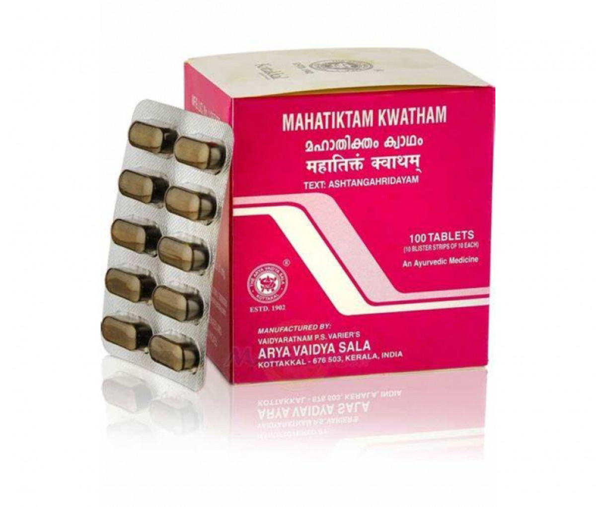 Mahatiktam kwatham (Tablet) - 100Nos - Kottakkal