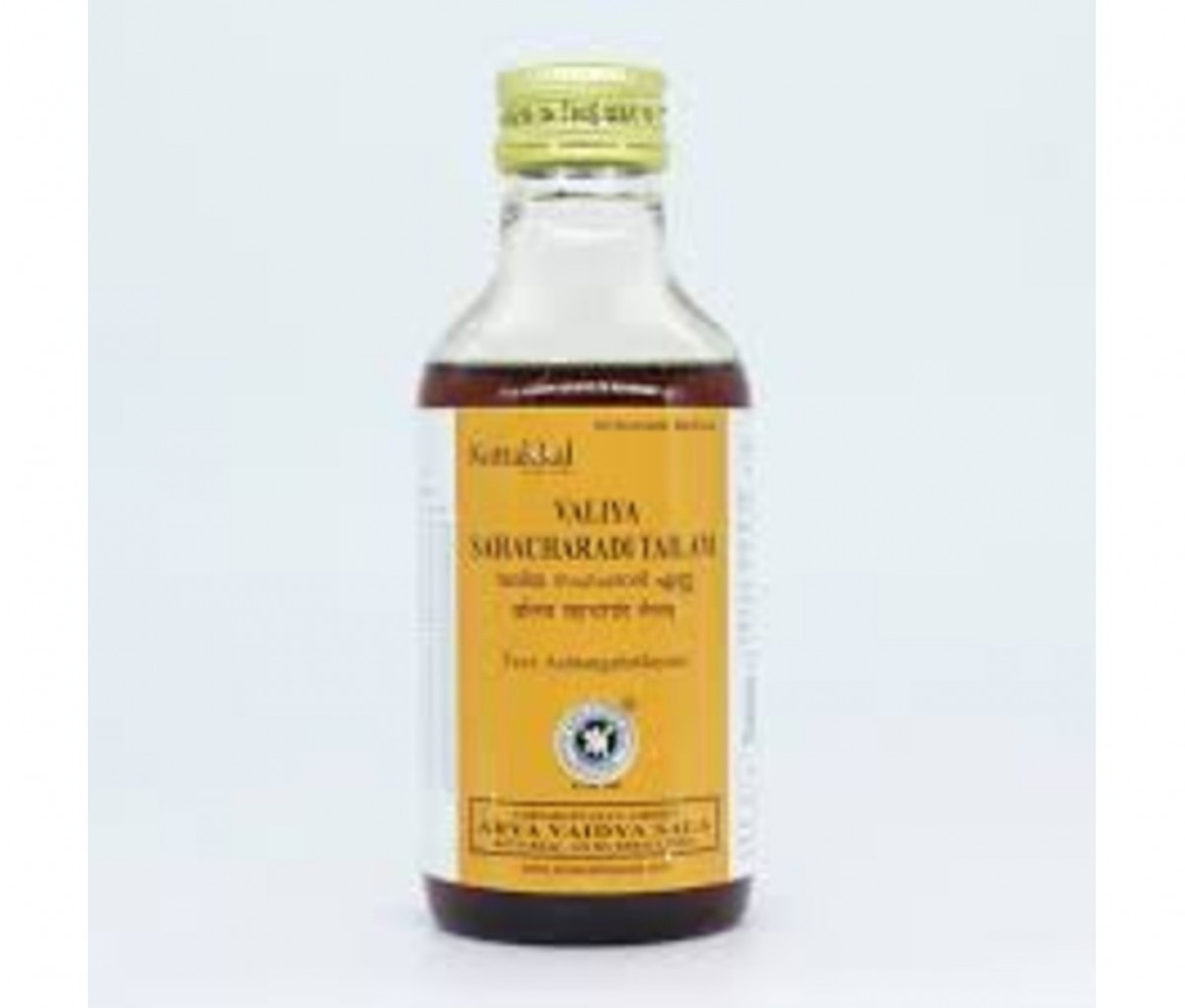 Valiya Sahacharadi Tailam - 200ML - Kottakkal - Arya Vaidya Sala