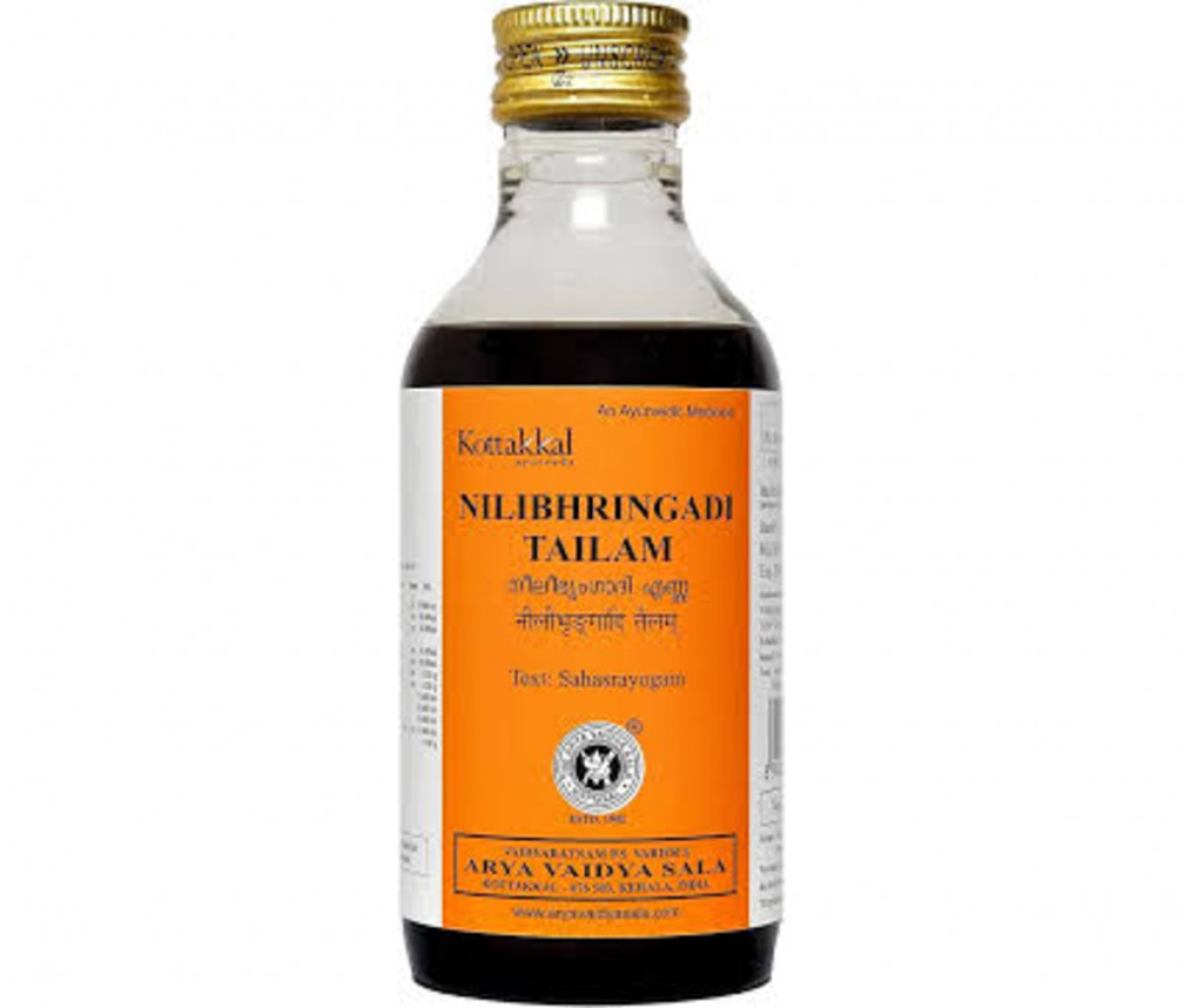 Nilibhringadi Tailam - 200ML- Kottakkal