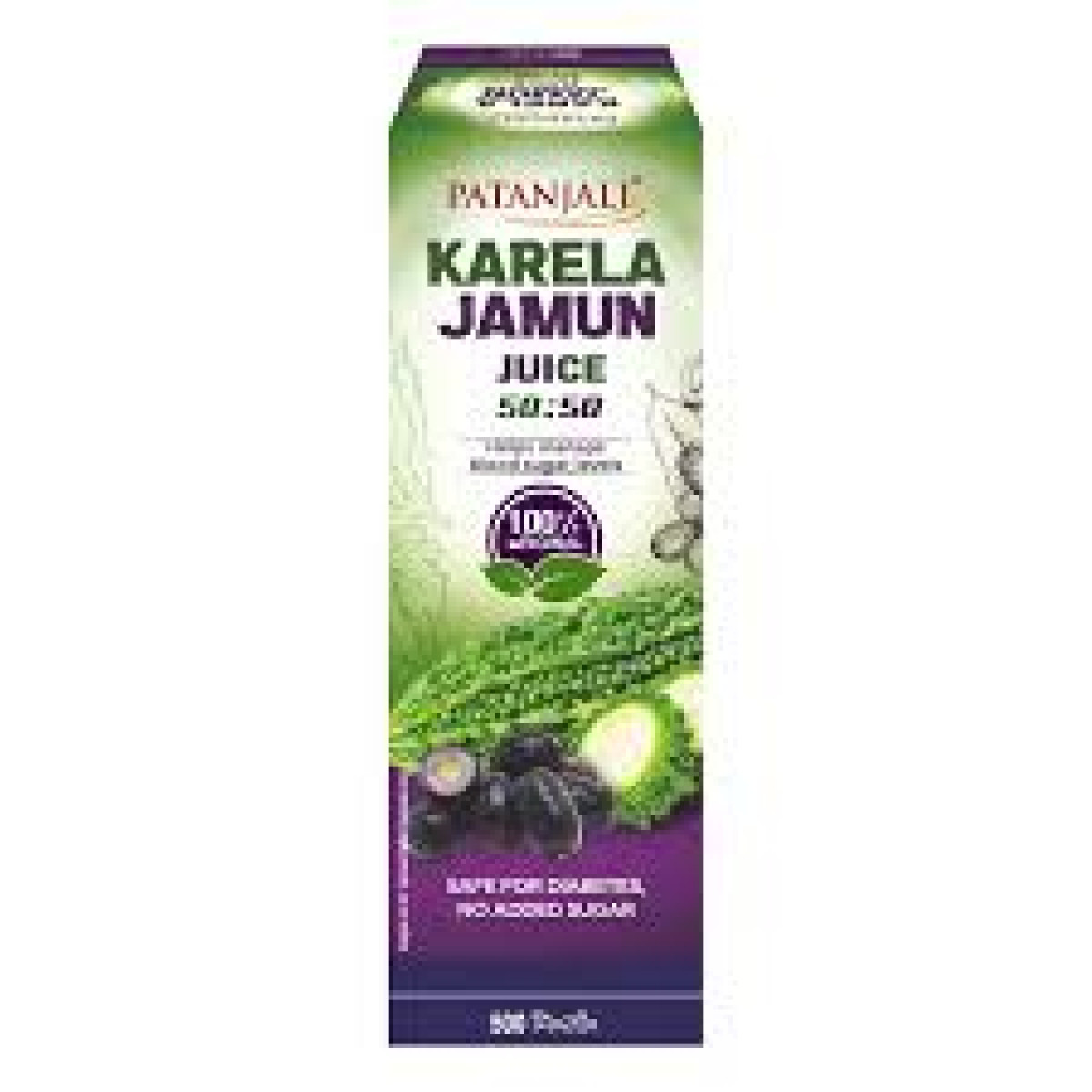 Patanjali Karela Jamun 50-50 Juice