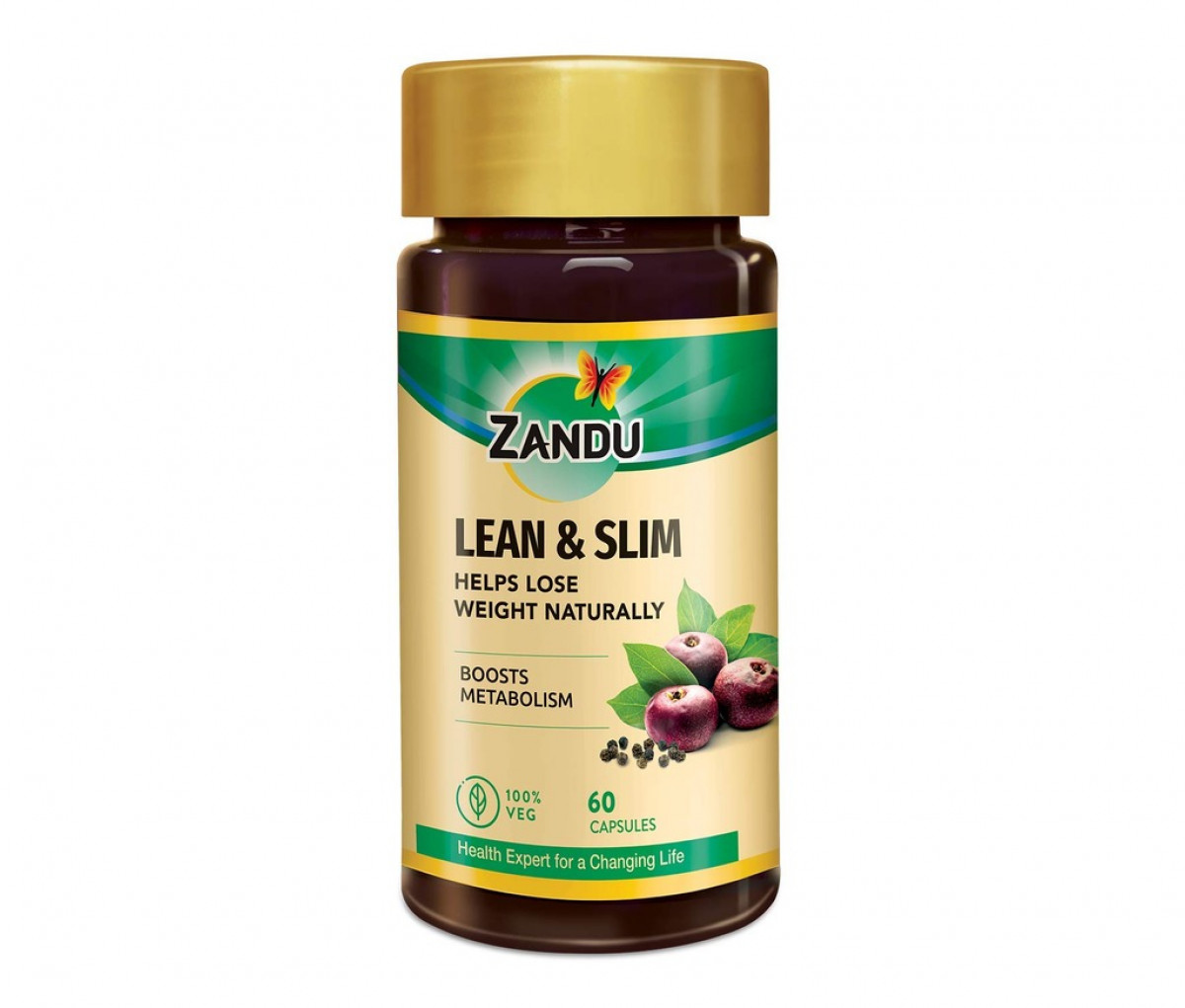Ayurscape - Front image of Zandu Lean & Slim 60 Capsules
