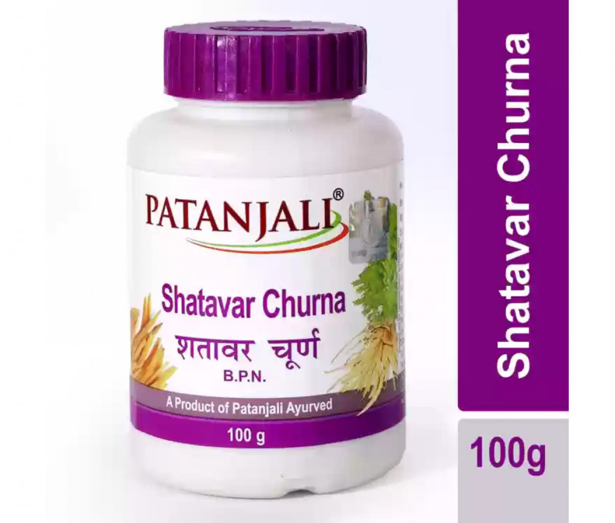 Ayurscape - Front image of Patanjali Shatavar Churna