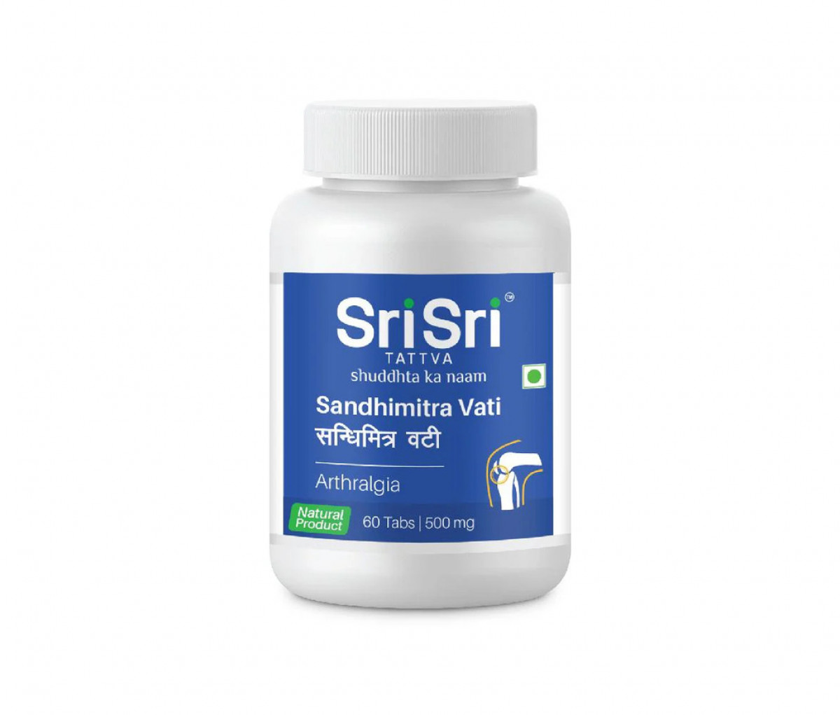 Ayurscape - Front image of Sri Sri Tattva Sandhimitra Vati 60 Tablets
