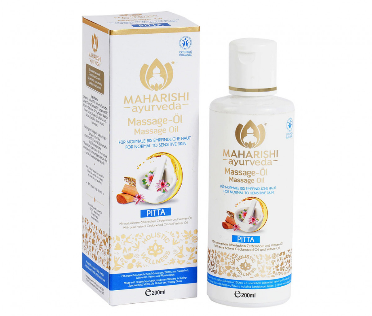 Ayurscape - Front image of Maharishi Pitta Massage Oil