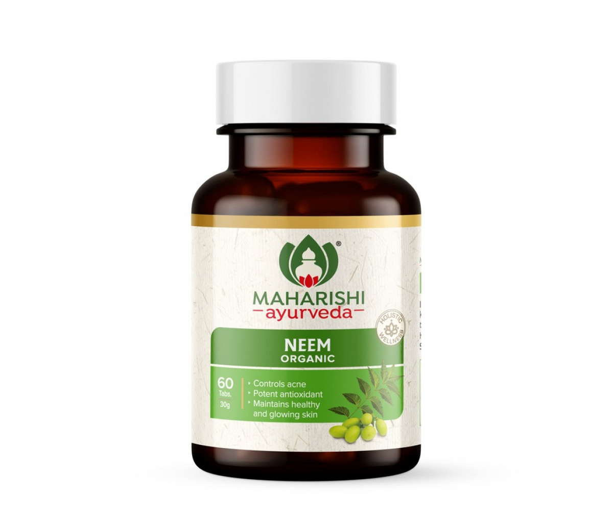 Ayurscape - Front Image of Maharishi Neem Tablets 75g