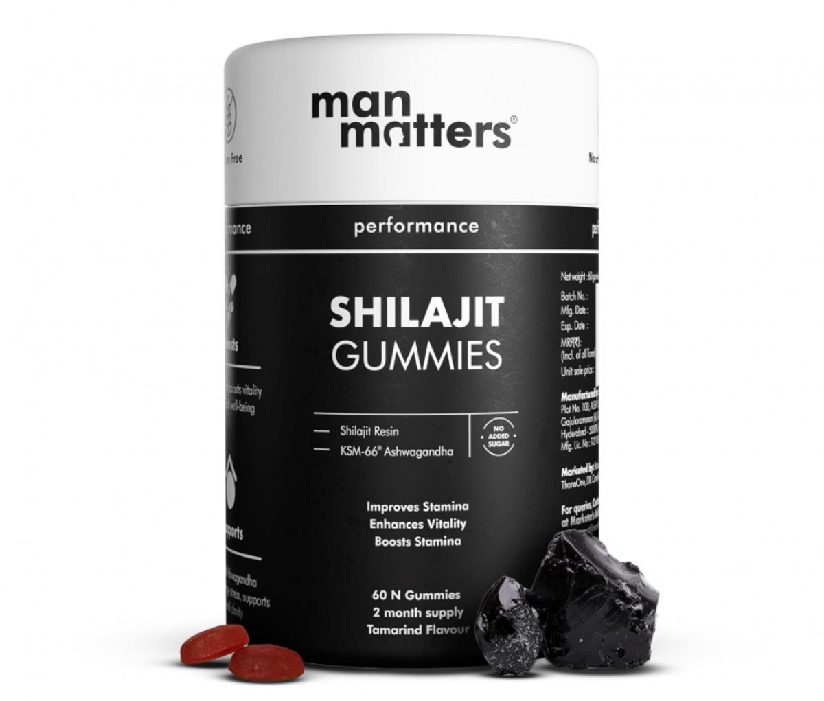 Man Matters Shilajit Gummies (1 Month Pack)