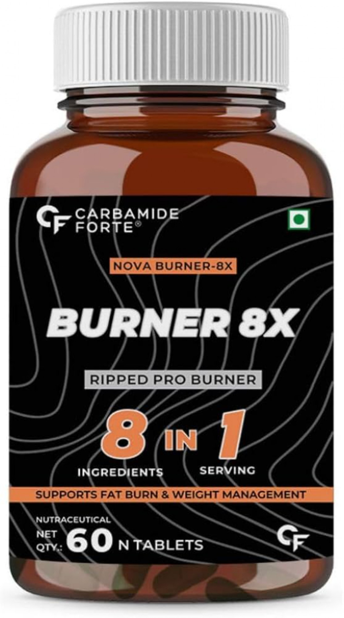 Carbamide Forte Fat Burner for Men & Women | Weight Loss Support - 60 Veg Tablets