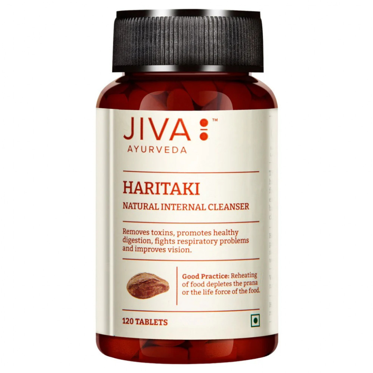 Jiva Haritaki Tablets | Detoxifies Gut & Promotes Digestion