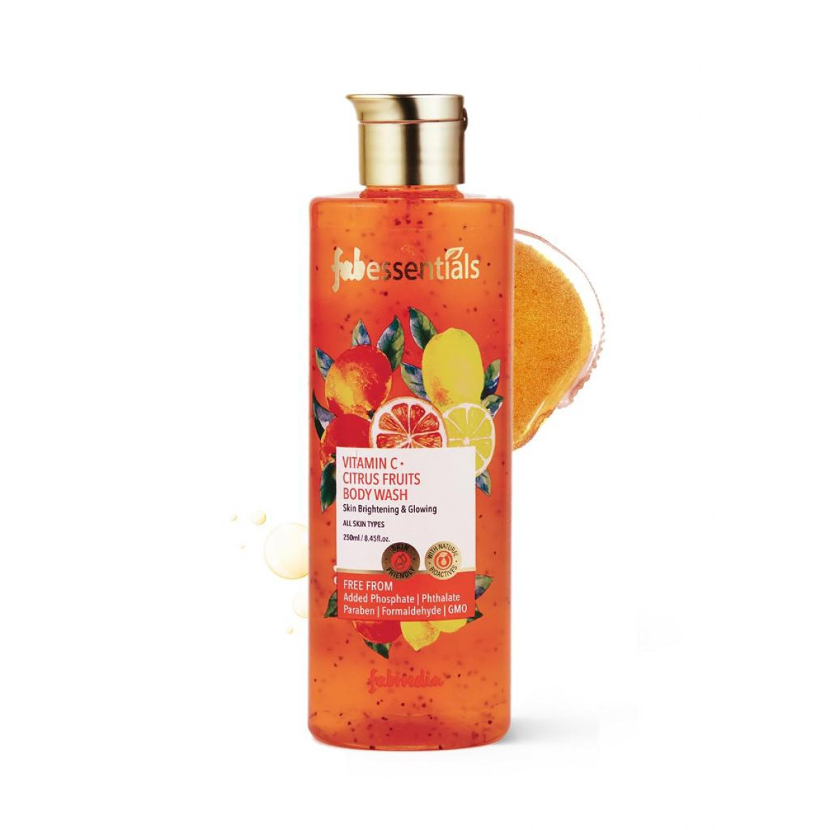 Fabessentials Vitamin C Citrus Fruits Body Wash - 250 ml