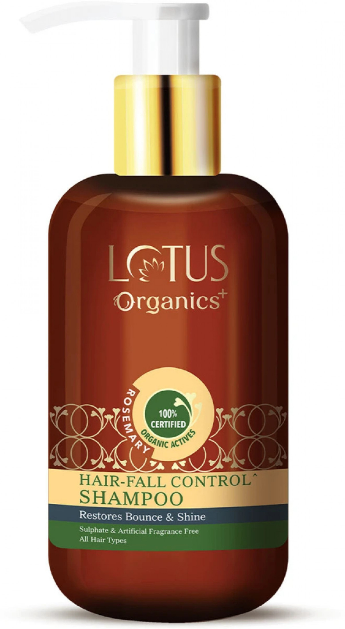 Lotus Organics Lotus Hair Fall Control Shampoo