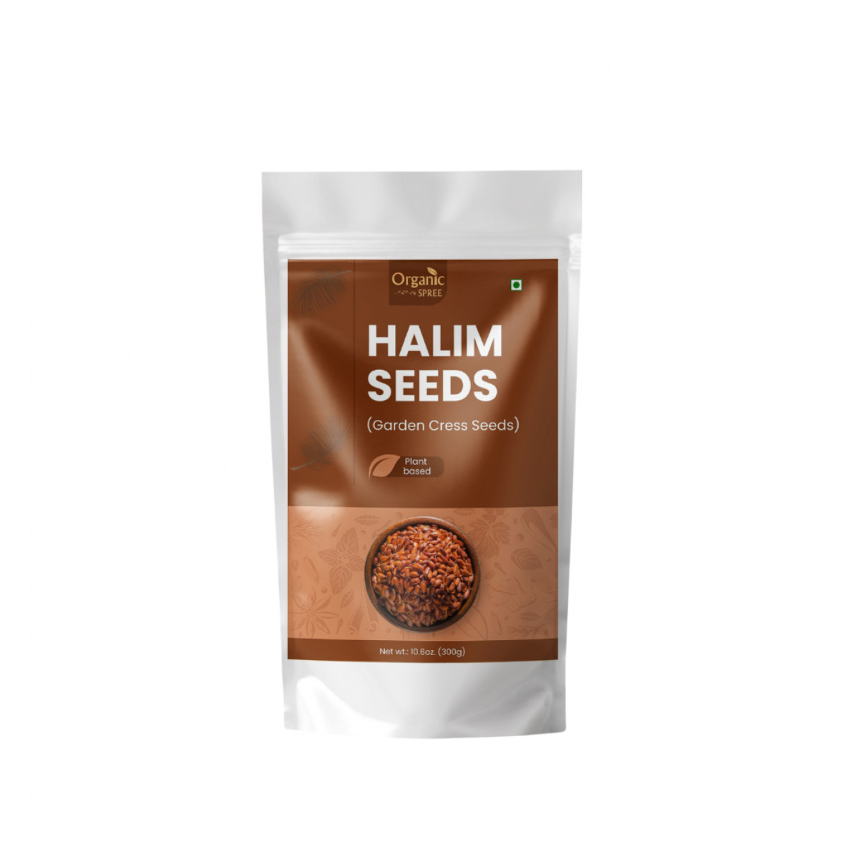 Organic Spree Halim Seeds 300gm (10.6oz) - Garden Cress Seeds - Aliv Seeds Pure Natural and Organic