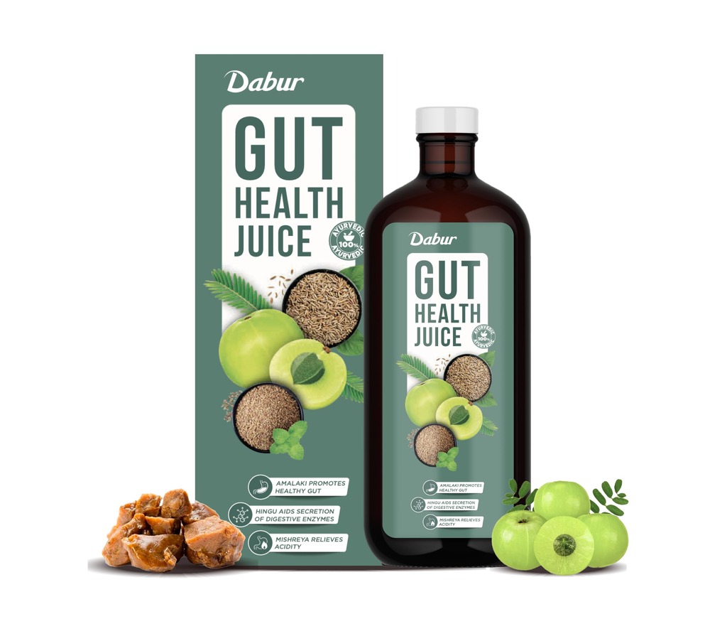 Ayurscape - Front image of Dabur Gut Health Juice 1Ltr