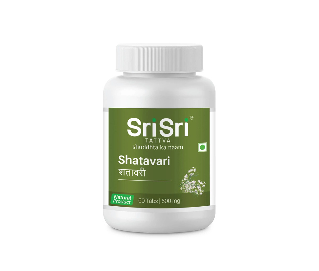 Ayurscape - Front image of Sri Sri Tattva Shatavari 60 Tablets