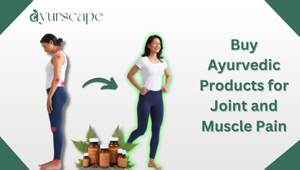 Buy Ayurvedic Products for Joint and Muscle Pain - Woman with joint and muscle pain relieved after using ayurvedic products