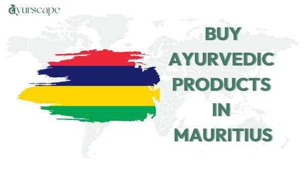 Websites To Buy Ayurvedic Products in Mauritius - worldmap with Mauritius flag on top