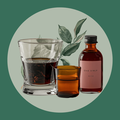 Ayurvedic Kadhas & Herbal Syrups - Picture of ayurvedic kadha and syrups with green background