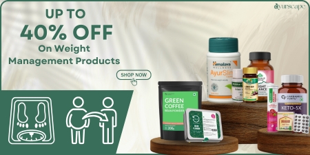 Upto 40% off on Weight Management Products