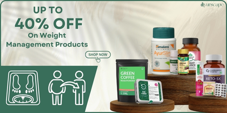 Upto 40% off on Weight Management Products