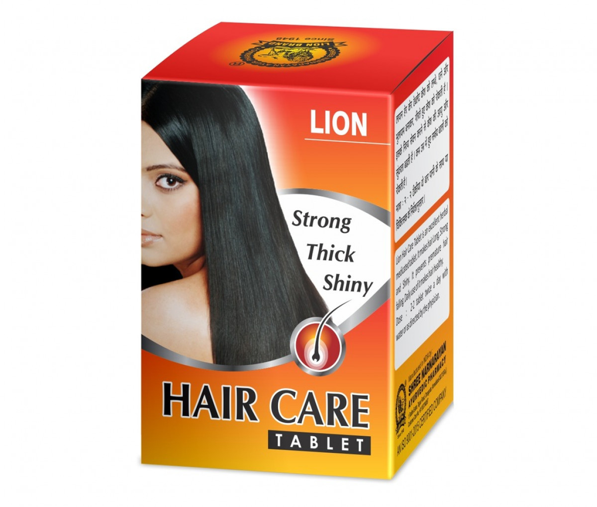 LION HAIR CARE   100TAB