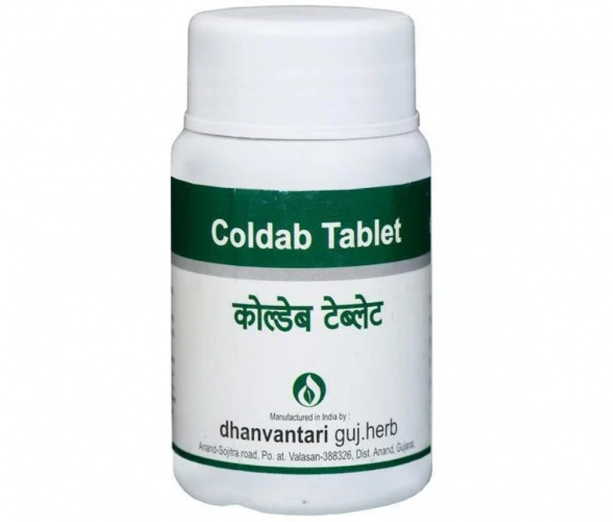 DHANVANTARY COLDAB 60 TABLETS