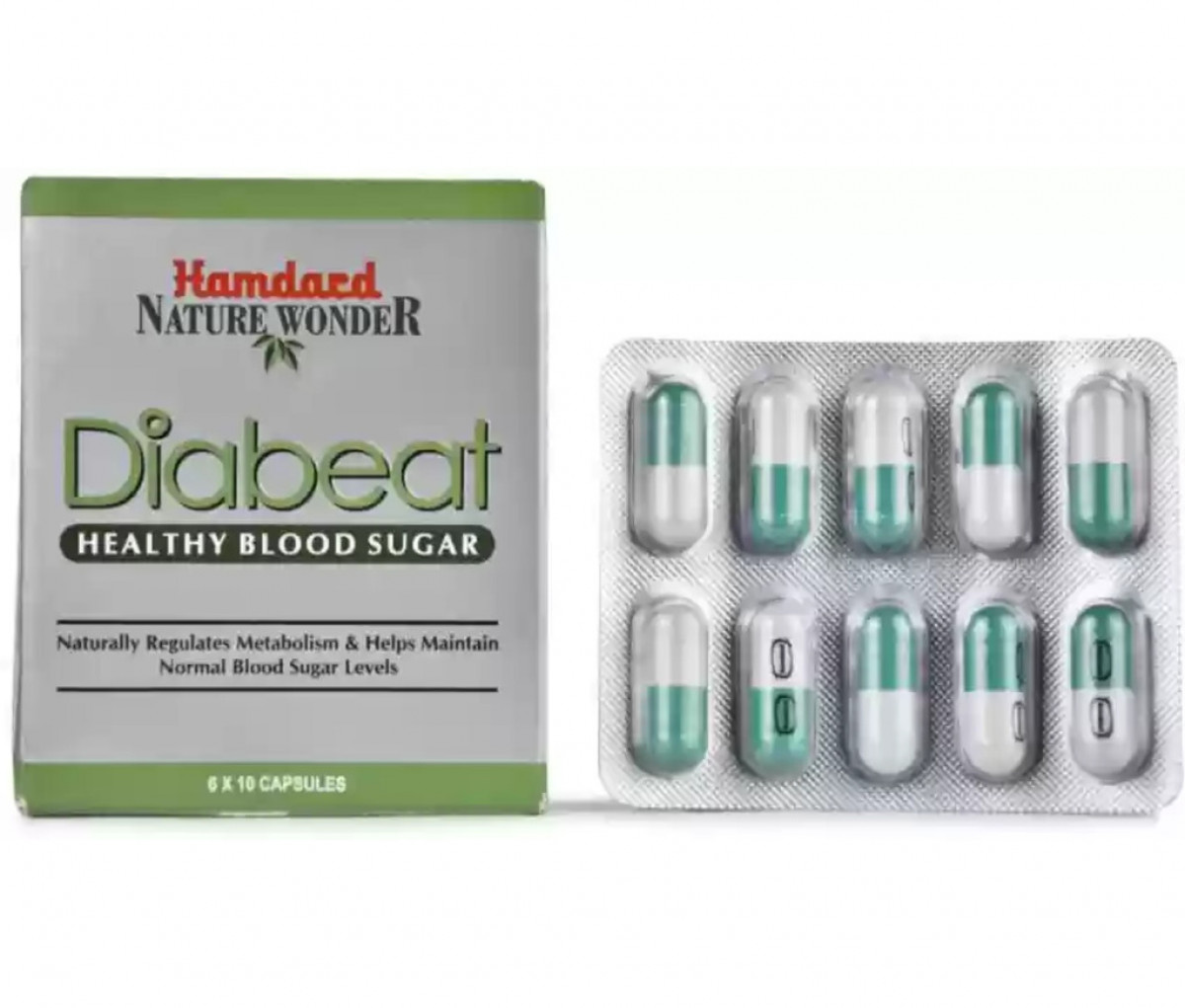 HAMDARD DIABEAT 60 CAPSULES