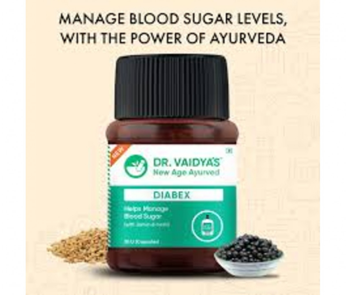 Dr. Vaidya's Diabex: Natural & Ayurvedic Blood Sugar Management
