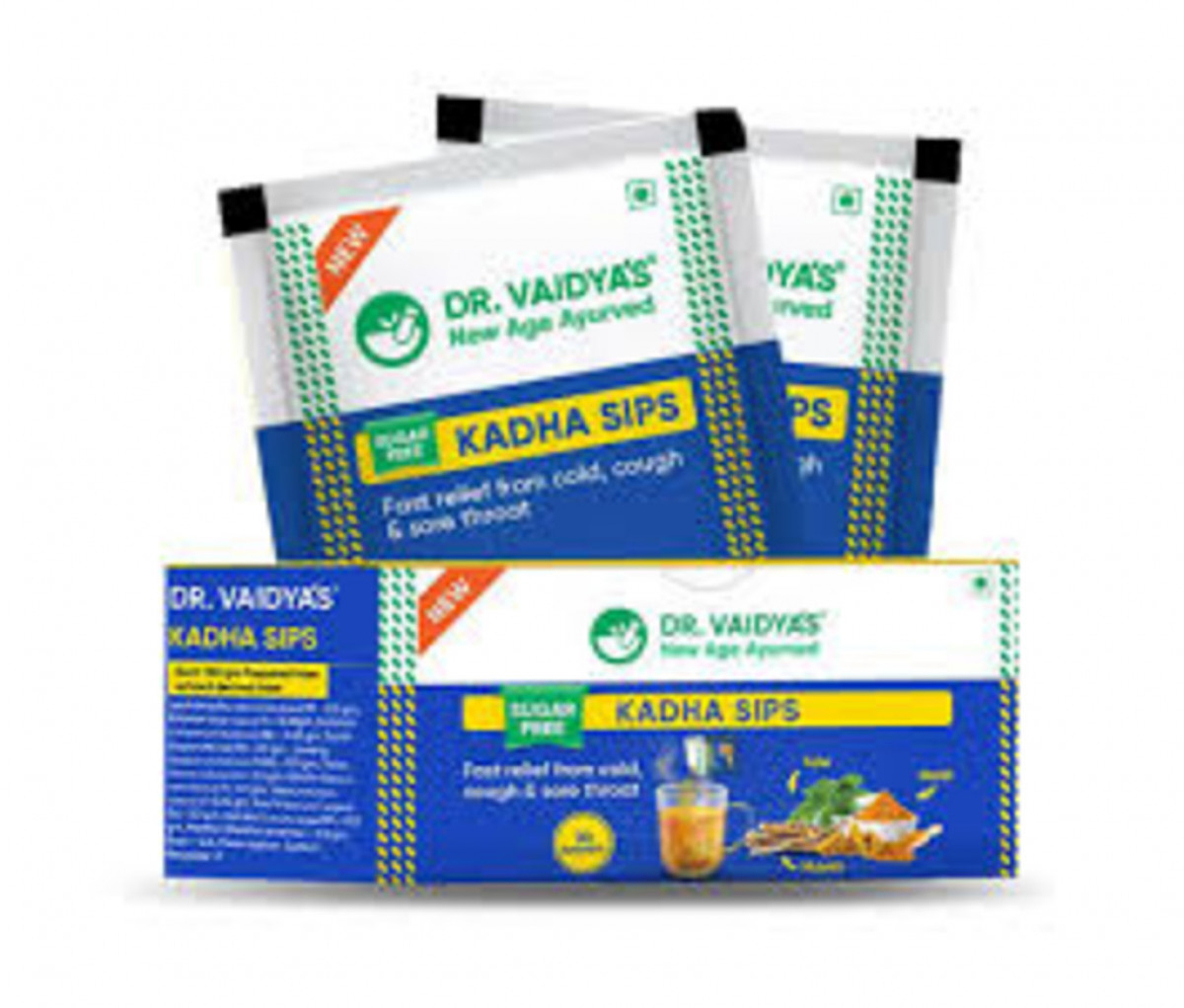 Dr. Vaidya's Kadha Sips: Ayurvedic Kadha for Cough & Cold